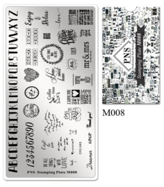 PNS Stamping Plate M008