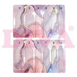 DIVA Nailart Dual Form Inlays 5 Designs
