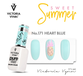 Victoria Vyn Gellak Gel Nagellak Pure Sweet Summer Collectie 171 Heart Blue