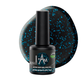 I.Am Soak Off Gel Polish #108 Nightlife (7ml)