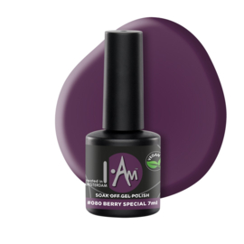 I.Am Soak Off Gel Polish #080 Berry Special (7ml)