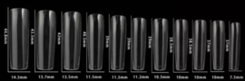 DIVA Soft Gel Tips Sculpted Coffin Long 440pcs