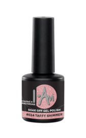 I.Am Soak Off Gel Polish #024 Taffy Shimmer (7ml)