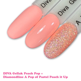 Diamondline A Pop of Pastel Peach it Up