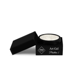 PNS Art Gel Plastiline 2 Glitter White