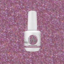 I.Am by BO. Soak Off Gel Polish #102 Barbie Sparkle (15ml)