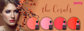 DIVA Gellak Coral Orange 10 ml