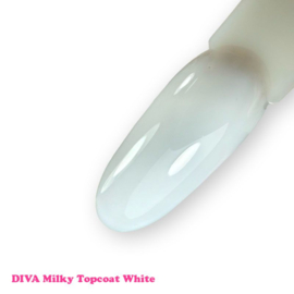 Diva Milky Topcoat White 15 ml