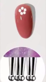 PNS Nail-Art Dotting Tool Bloemen Pen