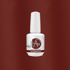 I.Am by BO. Soak Off Gel Polish #074 Reddish (15ml)