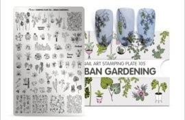 Moyra Stamping Plate 105 Urban Garden