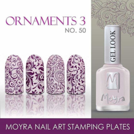 Moyra Stamping Plaat 50 Ornaments 3