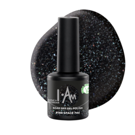 I.Am Soak Off Gel Polish #156 Space (7ml)