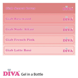 DIVA Gel in a Bottle Classy Collection - 5x 15 ml met gratis Colorpop Stickers