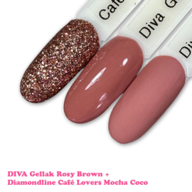 DIVA Gellak Rosy Brown 15 ml
