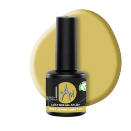 I.Am Soak Off Gel Polish #132 Lemon Cake (7ml)