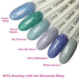 DIVA Gellak Dancing with the Diamonds BLING Collection 6x 10 ml