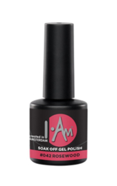 I.Am Soak Off Gel Polish #042 Rosewood (7ml)