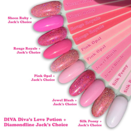 DIVA One Coat Gellak Pink Opal 6 ml