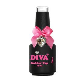 Diva Gellak Rubber Topcoat 15 ml