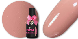 Diva Gellak Rubber Basecoat Blush Pink 15 ml