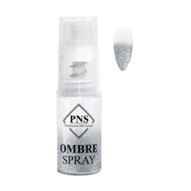 PNS Ombre Spray Glitter Zilver 15