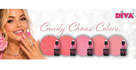 DIVA Gellak Candy Chaos Colors Collection 5x 10 ml met gratis Colorpop Stickers