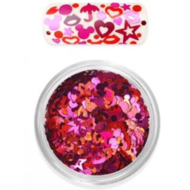 Moyra Rainbow love Glitter Mix no 2