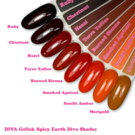 DIVA Gellak Terra Toffee 10 ml