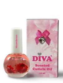 Diva Scented Cuticle Oil Strawberry 15 ml