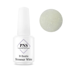 PNS B Bottle Shimmer White