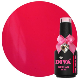 DIVA Gellak Glass Fuchsia Red 10 ml