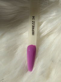 IMPREZZ® Gellak  34  Roze  6 ml.