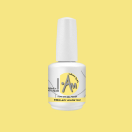 I.Am by BO. Soak Off Gel Polish #208 Lazy Lemon (15ml)