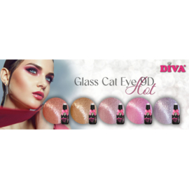 DIVA Gellak Glass Cat Eye 9D Hot Collection