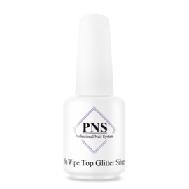 PNS No Wipe Top Glitter Silver