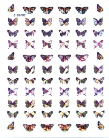 Butterfly Collectie Laser Stickers 10 pcs