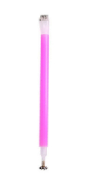 PNS Magneet pen pink (bloem/kam effect)