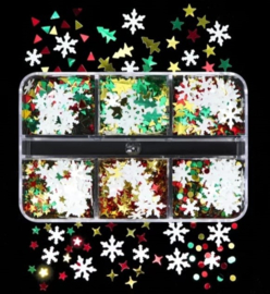 Kerst Inlay Box 1 multicolor