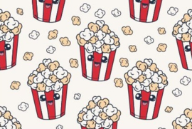 Tricot popcorn off-white
