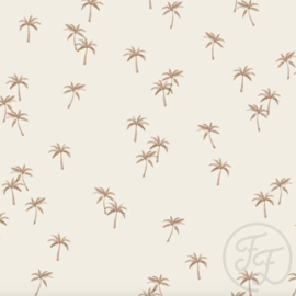 Family Fabrics - Palm Trees Muslin Crinkle