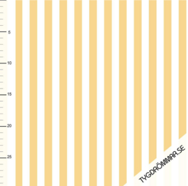 Tygdrömmar - Vertical lines - Sunshine Yellow