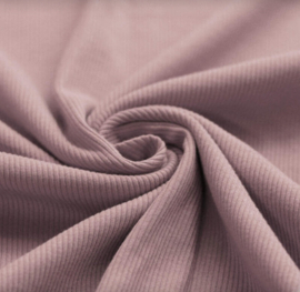 Ribtricot oud-roze