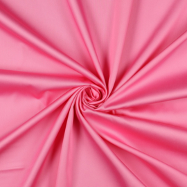 Katoensatijn roze