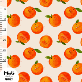 Organische tricot oranges - Mieli Design