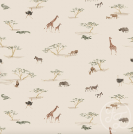 Family Fabrics - Savannah Sand Jersey