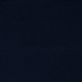 Organisch tricot navy uni