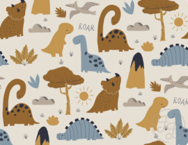 Family Fabrics - Dino Roar French Terry