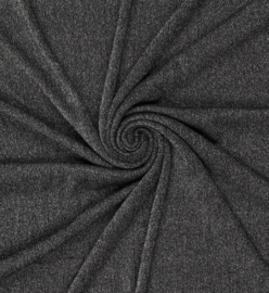 Knitted viscose lurex zwart