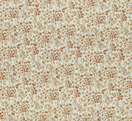 Tricot mini leopard camel